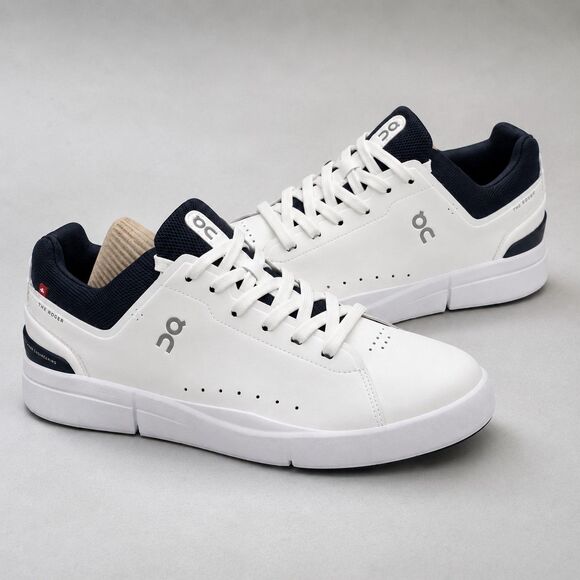On The Roger Advantage White Midnight Tennis Sneakers 3MD10640148 Men’s 12.5 main image 8